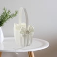 thumbnail image 3 of Cesta para niñas , contenedor de dulces , ligero para , , ceremonias, decoración de bodas Macarena Cesta floral de boda, 3 of 7