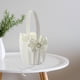 thumbnail image 3 of Cesta de niña de boda Colco Cesta floral de boda con mango cómodo para Decoración de fiesta, 3 of 7