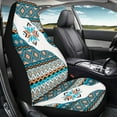 thumbnail image 4 of Jeiento Aztec Tribal Car Seat Covers Front Seats Only 1 PCS Driver Seat Cover Ethnic Geometric High Back Seat Cushion Covers Auto Decoration Interior Accessories Fit for SUV Van Truck Sedan, 4 of 6
