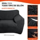thumbnail image 3 of LABBA Cubre Sala Protector, Fundas de Sillón Elásticas Ajustables para Sofá Individual, Love Seat y Sillón de 3 Plazas, Set de 3 Piezas, Lavables, Color Gris Oscuro, 3 of 11