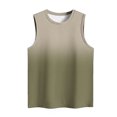 thumbnail image 4 of AherBiu Summer Tank Tops for Women Gradient Color Crewneck Sleeveless Comfy Basic Tees Dailywear Shirts, 4 of 4
