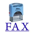 thumbnail image 1 of FAX Self Inking Rubber Stamp Office Stationary Custom Shiny Stamp, 1 of 1