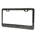 thumbnail image 3 of License Plate Frame, Car Licence Plate Covers Forged Carbon Fiber Style Universal Sturdy Structure  For Vehicle, 3 of 8