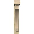 thumbnail image 2 of Ekena Millwork 6"W x 32"D x 36"H Imperial Block Rough Sawn Bracket w/ Offset Brace, Douglas Fir, 2 of 25