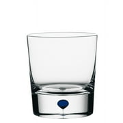 Orrefors Crystal Intermezzo Blue Old Fashioned Whiskey Glass