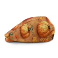 thumbnail image 2 of FUIALDOLG Vintage Newsboy Hat for Hiking Daily Commuting, Pumpkin Maple Leaf Print Polyester Windproof Beret Hat Light, 2 of 4