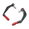 thumbnail image 3 of BUYISI 2Pcs Motorcycles Cnc Handlebars Brake Clutch Lever Hand Guard Protectors Aluminum Gear Modification Accessories Handguard Shield Red, 3 of 5