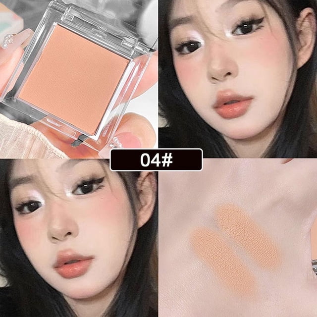 Single Color Highlight Eyeshadow Palette Natural 3d Eyeshadow Pigment Universal Highlight S4i6