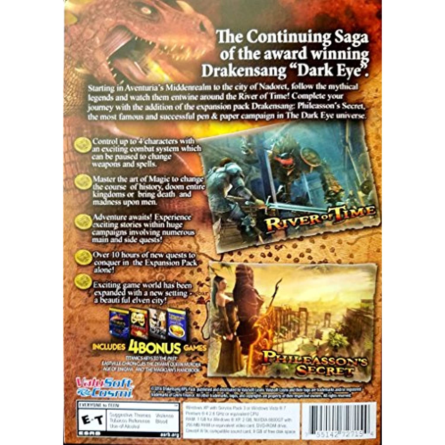 Drakensang Rpg Saga River Of Time Phileasson S Secret Bonus Pc Walmart Com