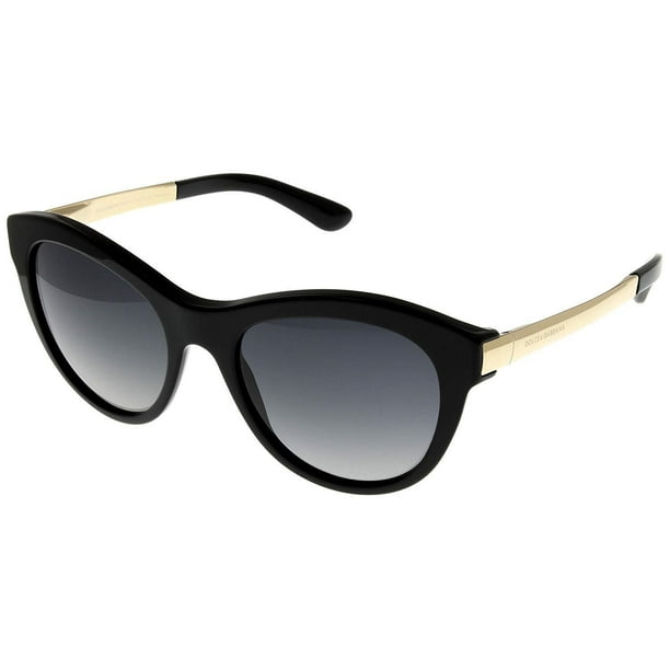 Dolce & Gabbana - Dolce & Gabbana Sunglasses Women Polarized Black Oval ...