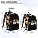 thumbnail image 2 of Fotbe Happy Pride Gnome Mochila de Lona con Estampado, Mochila Duradera, Mochila Versátil de Alta Calidad, Mochila Compacta Vintage-Small, 2 of 5