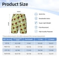 thumbnail image 4 of Cauagu Avocado Print Swim Trunks for Men,Youth Boys Swim Shorts Compression Liner Beach Shorts Boys' Swimming Shorts 7-20 Years Bathing Suit-Large, 4 of 7
