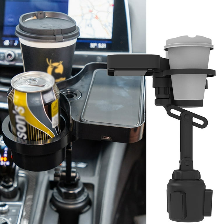1111Fourone Car Cup Holder with Insert Tray Truck Swivel Cupholder