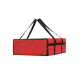 thumbnail image 1 of Bolsas De Pizza Para Entrega, Bolsa Aislada 50*50*15cm Rojo, 1 of 3