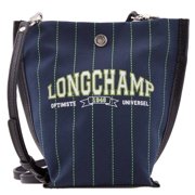 Longchamp Essential Extra Small Canvas Crossbody Bag, Blue