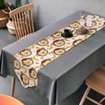 thumbnail image 4 of GZHJMY Cartoon Monkey Banana Table Runner Seasonal Table Cloth Runner for Kitchen Dining Table Wedding Party Holiday Coffee Dining Home Decor 13 x 70 Inches, 4 of 7