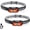 Red Headlamp (2 PACK), variant on Rechargeable Headlamp 2 Pack, Ultra Bright 500 Lumen  Lamp 5 Lighting Modes with Red Light, IPX4  Adjustable Strap Headlamp Flashlight for Adult , Running, Camping, Cycling