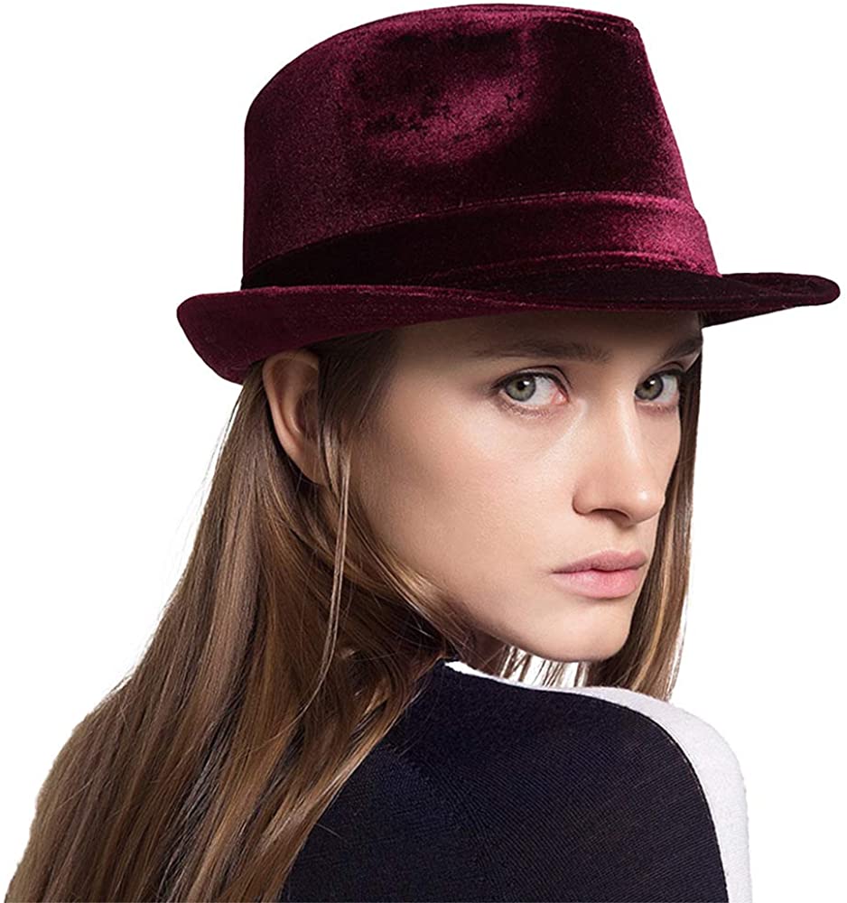 Women Trilby Vintage Jazz Hat | Walmart 