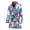 177, variant on Hawaiian Tropical Fruits Pattern Women Bathrobe One Size Univeral Fits, Aloha Tropical Hawaiian Fashion Lightweight Plush Fleece Long Robe For Women