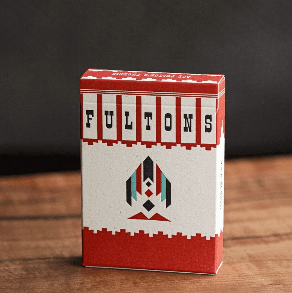 Ace Fulton's Phoenix Casino Playing Cards (Arizona Red)