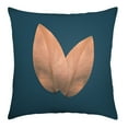 thumbnail image 1 of Coussin décoratif imprimé feuilles hometrends, 1 of 4