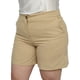 thumbnail image 2 of Short clásico de lino (talla extra), modelo 0136 (Beige) Roman Fashion  SH-ELY-0136-BEIGE, 2 of 5