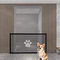 thumbnail image 3 of Qocolhg Fournitures pour Animaux jusqu'à 50 % de Rabais! Clôture pour Animaux Usage Domestique Sans Perçage Anti-Porte pour Animaux Filet d'Isolation Escalier Entrée Protection pour Chiens et Chats Clôture en Liquidation, 3 of 6