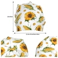 thumbnail image 3 of KLL Corn Sunflowers Winter Fall Beanie Knit Hats for Men & Women - Warm & Soft Stylish Toboggan Caps for Cold Weather, 3 of 6