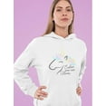 thumbnail image 2 of Embrace Your Unicorn  Hoodie Women -Image by Shutterstock, Female Small, 2 of 4