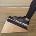 thumbnail image 3 of Rehabilitation Advantage Inclined Calf Stretcher Slant Board – 30° Angle, Birch Wood with Non-Slip Surface – Made in USA – Shin Splint, Achilles Tendon & Calf Strain Relief – 400 lb Capacity, 3 of 4