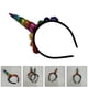 thumbnail image 3 of KAKOWELY Diadema de unicornio, tocado de unicornio, banda para el cabello de dibujos animados, accesorio para disfraz y actuación en el escenario., 3 of 5