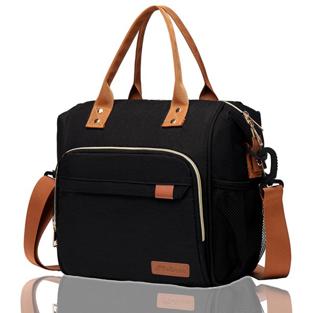 Bolsa térmica térmica TuerCao de 26 x 16 x 27 cm, color negro