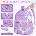 thumbnail image 4 of DAKIMOE Kids Backpack School Backpacks for College Cute Girl Middle High School Bookbag Large Capacity Lightweight Waterproof Daypack for Teens Students, 4 of 8