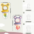 thumbnail image 2 of [ HAOBAOBEI Chupete Alimentador de Silicona para Bebés Paquete de 2 Sin BPA ], 2 of 7