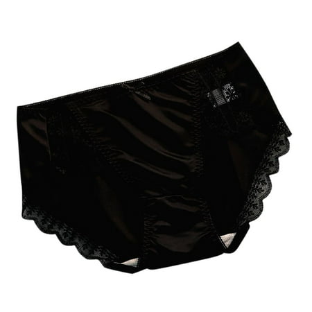 XFYSSS Sexy Ladies  Mid to High Waisted Lace Triangle Pants Are Sporty Breathable Seamless Antibacterial And Suitable for Womens  Underwear