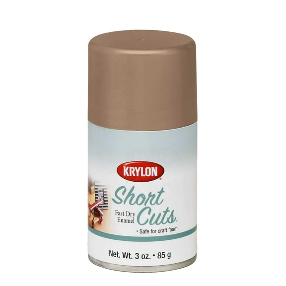 Krylon Short Cuts Spray Paint, True Taupe