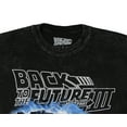 thumbnail image 3 of Back To The Future Men's Your Future Is Whatever You Make It Delorean Adult Acid-Washed T-Shirt, 3 of 7
