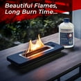 Bio Ethanol Fuel for Table top Fire Pit (12 x 0.5 Liter), Clean Burning, Ventless, Ethanol