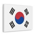 thumbnail image 3 of South Korea Country Flag Canvas Vibrant Wall Art Unframed Home Decor, 3 of 13