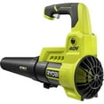 thumbnail image 3 of Sopladora de hojas RYOBI, 40 V, 525 m³/h, 110 km/h, herramienta desnuda inalámbrica, 3 of 7