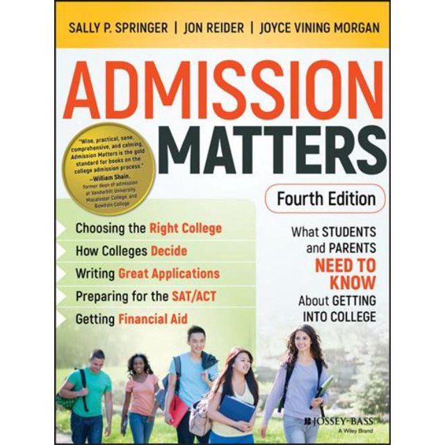 Admission Matters, Sally P. Spinter, Joyce Vining Morgan, et al. Broché