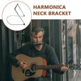 thumbnail image 3 of OULI Support de Harpe Ajustable en Alliage de Zinc Noir 1 Ensemble pour Professionnels, 3 of 8
