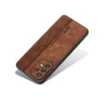 thumbnail image 2 of Tarise for Samsung Galaxy S22 Plus 5G Case, PU Lether Anti-Slip Shockproof Silicone TPU Bumper All-inclusive Business Drop Protective Phone Case Cover for Samsung S22 Plus 5G 6.6" 2022, Brown, 2 of 8