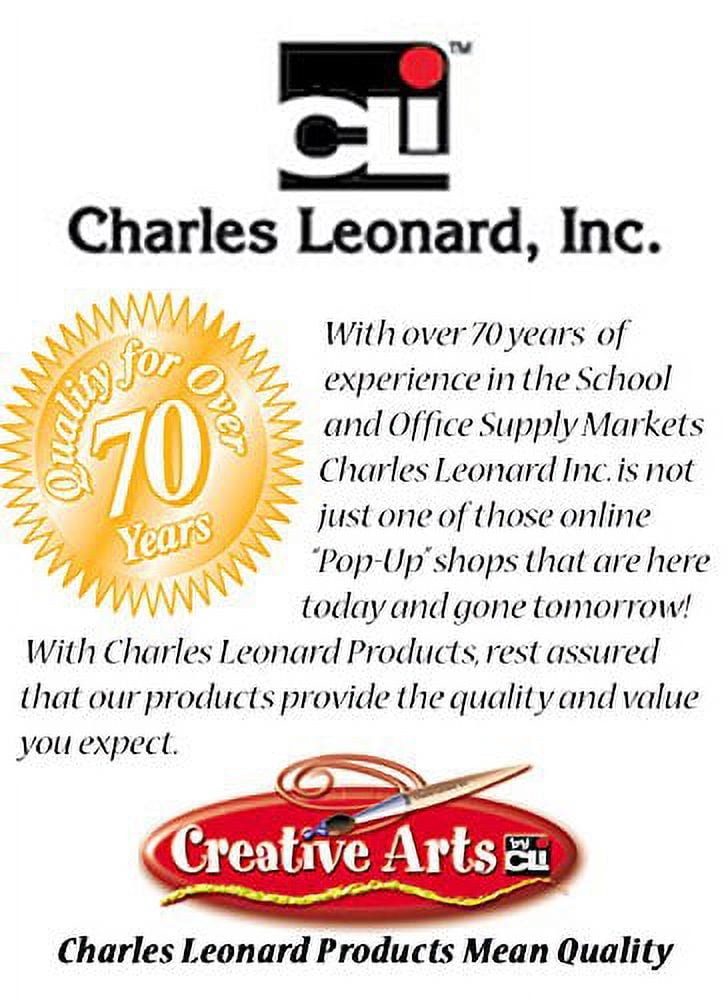 Charles Leonard Creative Arts by Charles Leonard Glitter, 16 oz. Bottle, Silver