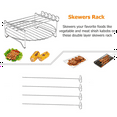 thumbnail image 2 of Air Fryer Stainless Steel Rack Grill Rack Tray and Steam Rack Air Fryer Tools, 2 of 6