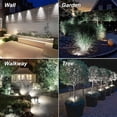 thumbnail image 2 of Solar Spot Lights Outdoor, Landscape Spotlights IP65 Waterproof 9.8ft Cable, Dusk to Dawn Solar Uplights for Trees Garden Yard Driveway Porch Walkway Pool (6-in-1, 6000K Cool White), 2 of 14