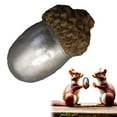 thumbnail image 1 of Artificial Decorations Fall Decor For Squirrels Golden With Natural Cap Suitable For Christmas Thanksgiving Wedding And Other Table Decorations, 1 of 9