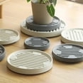 thumbnail image 3 of Round Movable Flowerpot Tray with Wheel Outdoor and Indoor Tree Flower Arrangement Bracket Articles of Daily Use B, 3 of 5