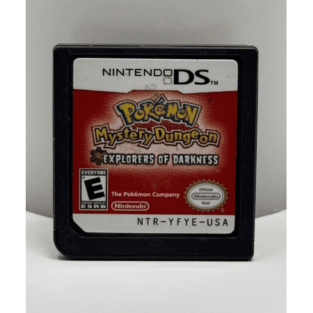 Pokemon Mystery Dungeon: Explorers of Darkness for Nintendo DS Video Game
