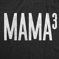 thumbnail image 2 of Womens Mama Cubed T Shirt Funny Math Nerdy Mother's Day Cute Tee for Mom Of Three Womens Graphic Tees, 2 of 9